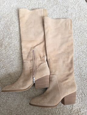 Vince Camuto Over The Knee Suede Boots